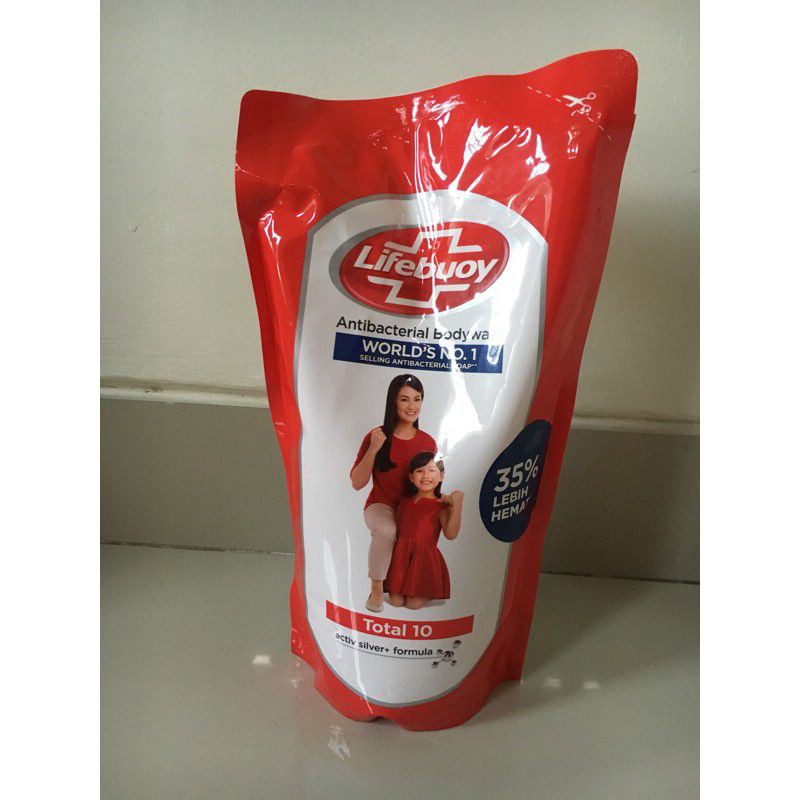 Lifebuoy cair 825ml (kemasan baru) body wash/ sabun cair mandi