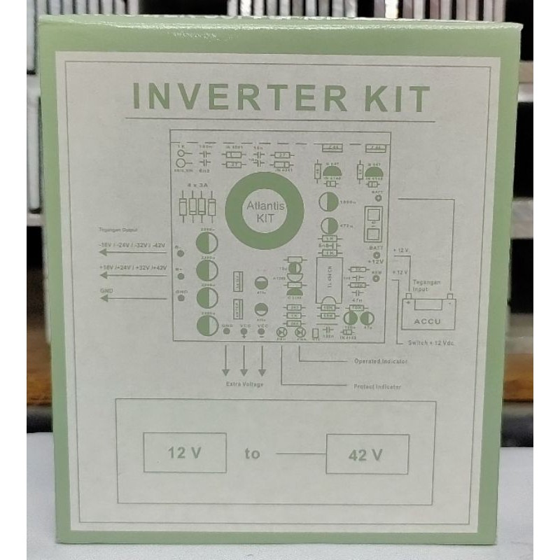 Kit Inverter DC to DC 42V