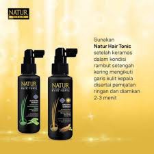 Natur Hair Tonic Aloe Vera Extract 90 Ml Penyubur Rambut