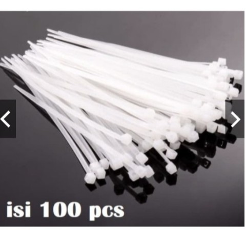 Kabel tis , tis putih ( 100pcs )