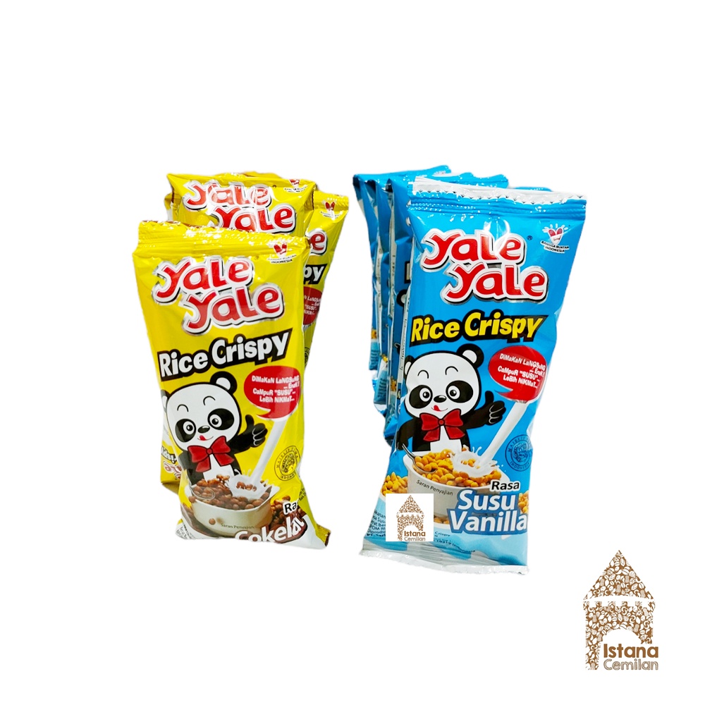 

Yale Yale Rice Crispy Sereal Cokelat / Vanilla (isi 10 pcs)