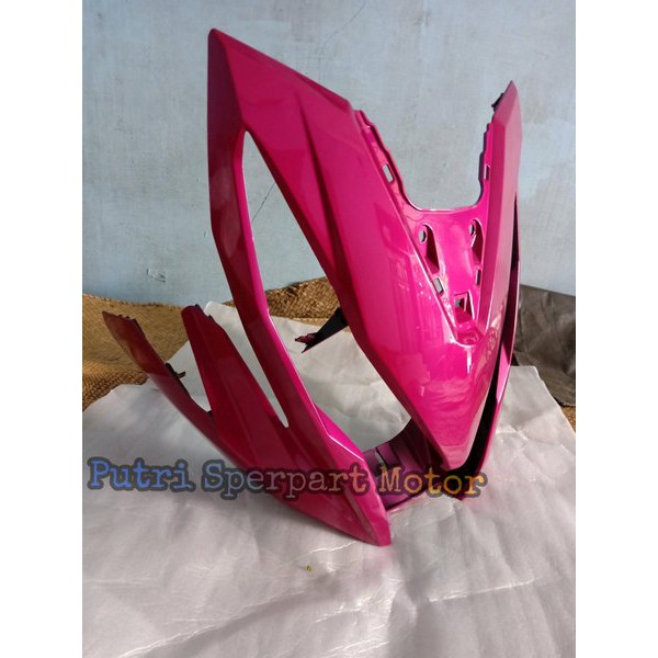 PROMO TAMENG DEPAN BEAT ALL NEW BEAT ESP WARNA PINK TERMURAH ( COD )