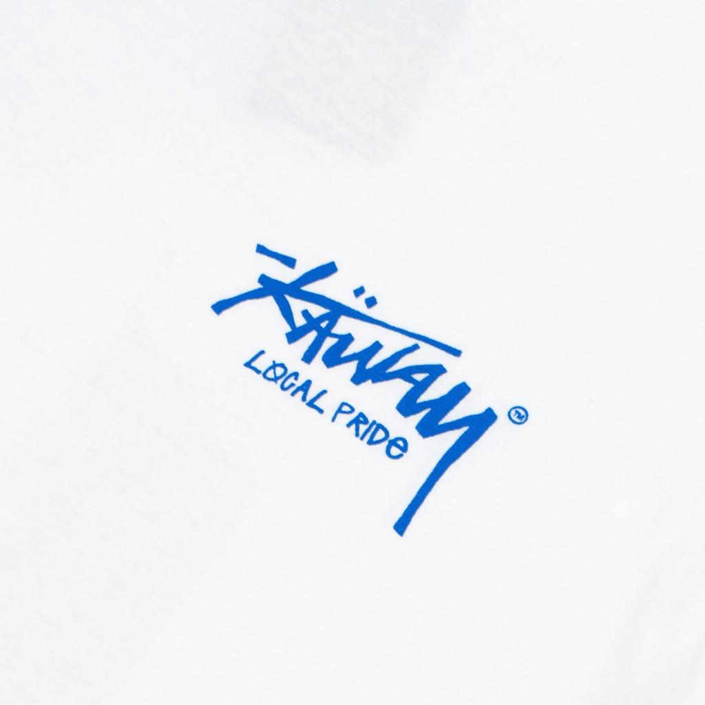 Kaway T-shirt Kaos KWY SURF STSY WHITE