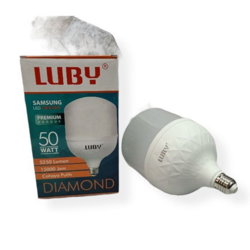 COD Lampu Led Capsule Luby Diamond 50 Watt Cahaya Putih Terbaru