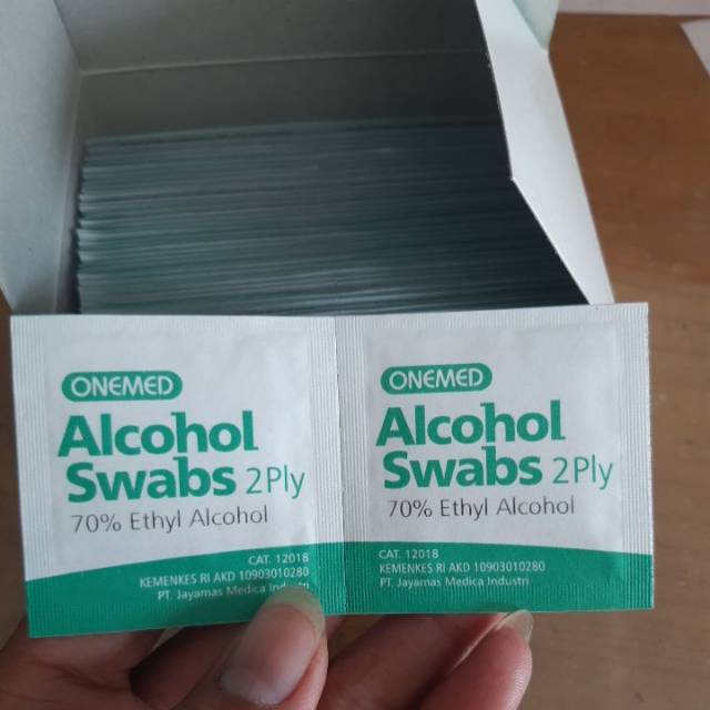 Jual Tissu Alkohol Alcohol Swabs Pembunuh Bakteri Shopee Indonesia