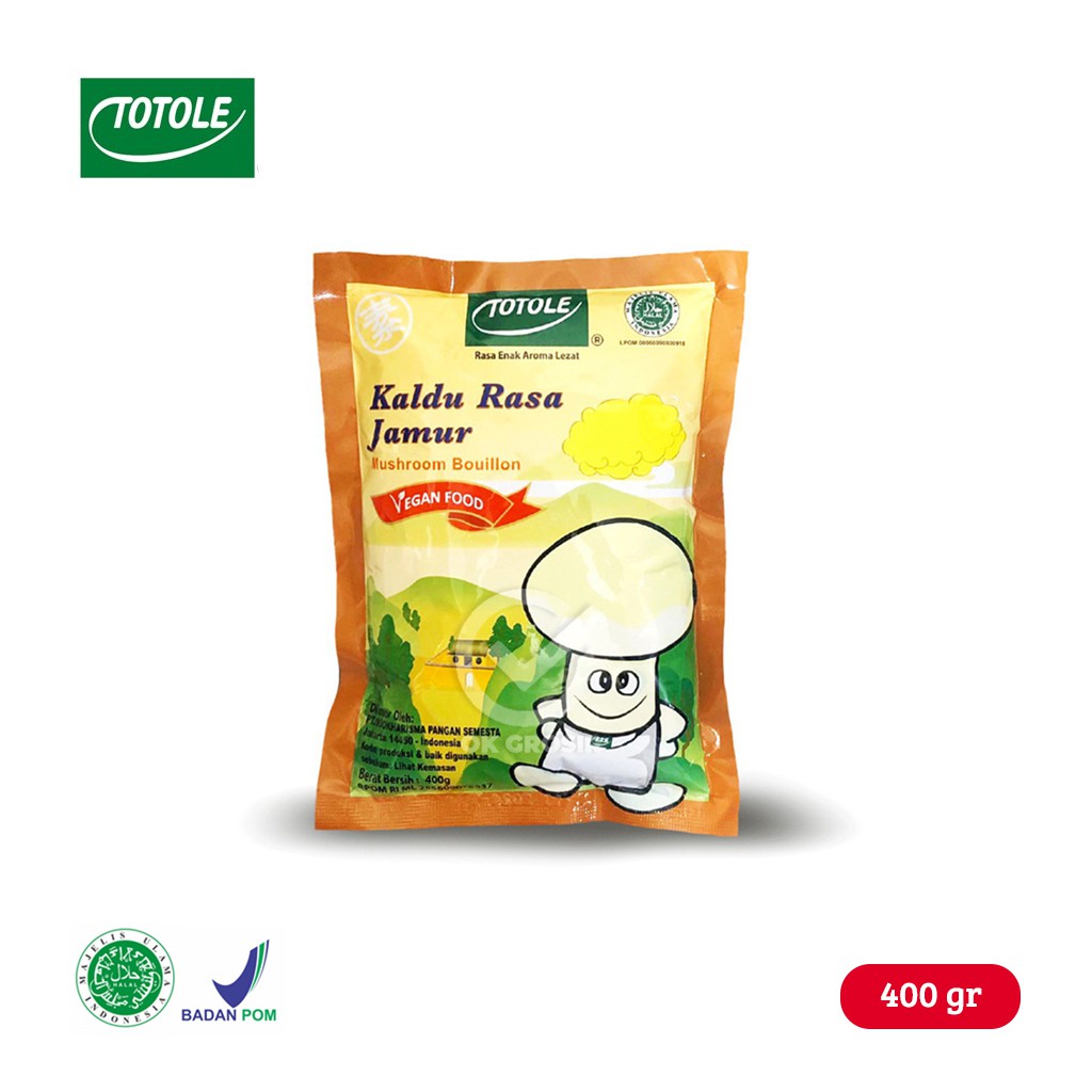 

Totole Kaldu Jamur / Vegan Food KEMASAN BARU (400 gr)
