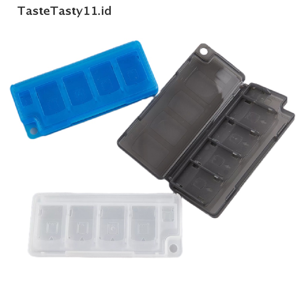 Tastetasty 8 in 1 Case Cover Proteksi Holder Kartu Game Untuk Nintendo Switch