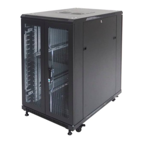 IR9020P - 20U Close Rack Depth 900mm Perforated Door 19&quot; - INDORACK