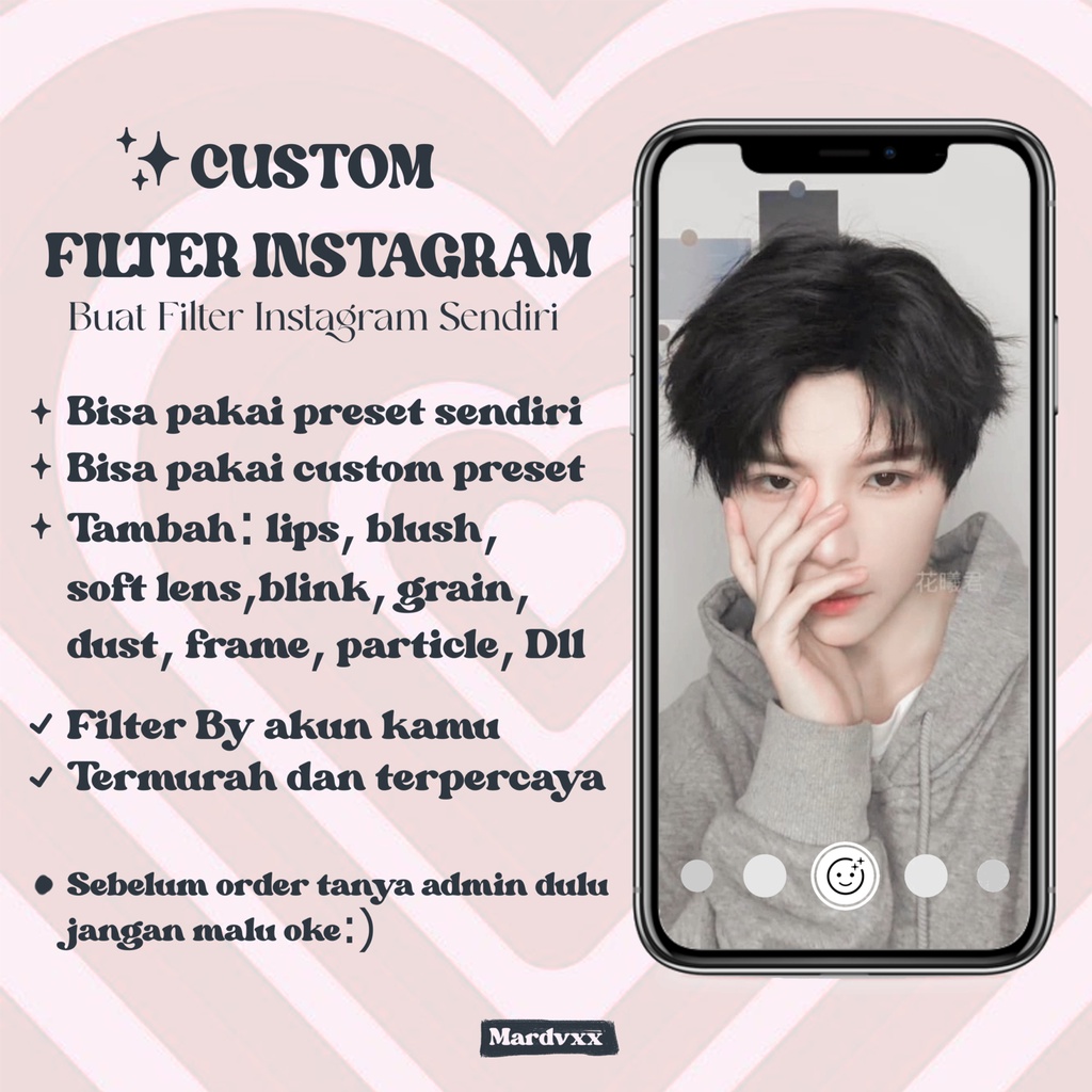 CUSTOM FILTER INSTAGRAM - JASA BUAT FILTER INSTAGRAM TERMURAH (BUAT FILTER INSTAGRAM BEBAS SESUAI REQUEST))