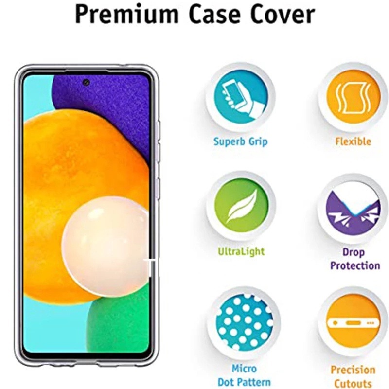 Soft Case TPU Transparan Ultra Tipis Cover Samsung Galaxy A53