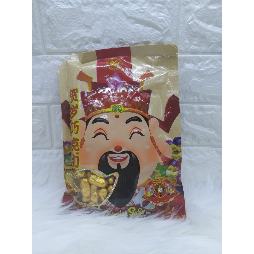 

Coklat bentuk kacang emas / chocolate peanuts gold