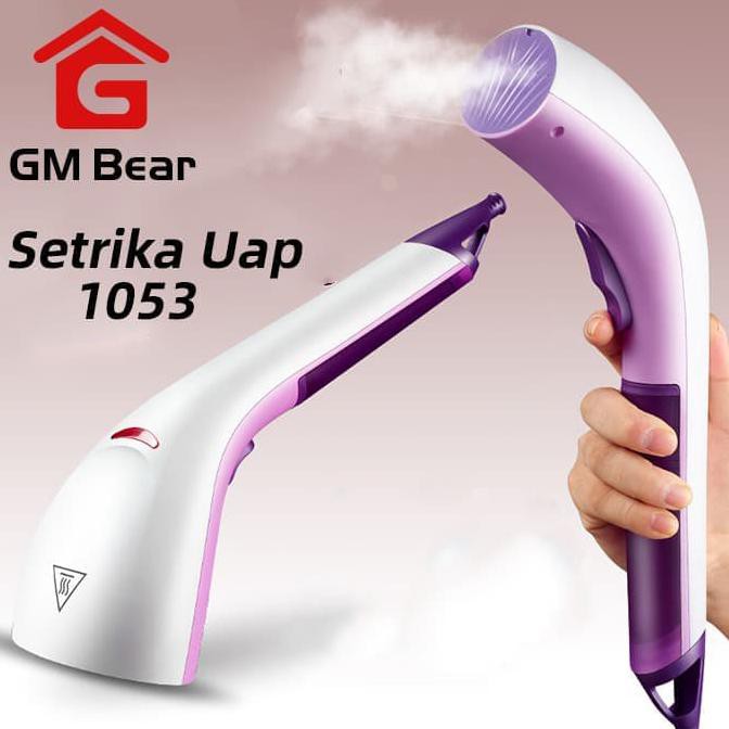 GM Bear Setrika Uap Genggam Fungsional 1053-Steam Ironer