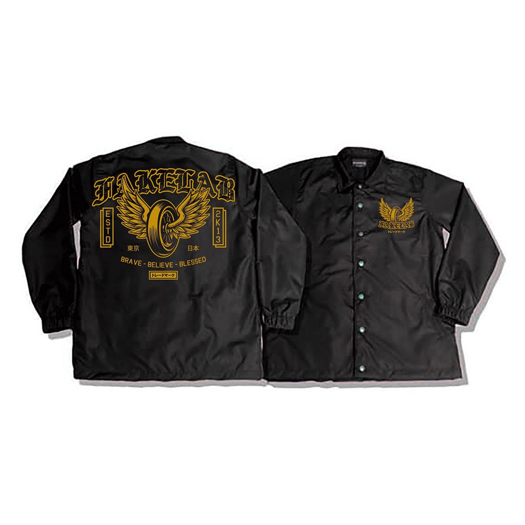 Fakelab Coach Jacket The Wheels / Windbreaker / Wb / Jaket / Cj