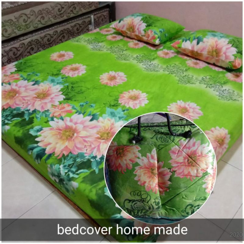 DISKON BADCOVER SET +  SPREI(BECOVER MOTIF BAGUS) ukuran 180x200(bisa COD)