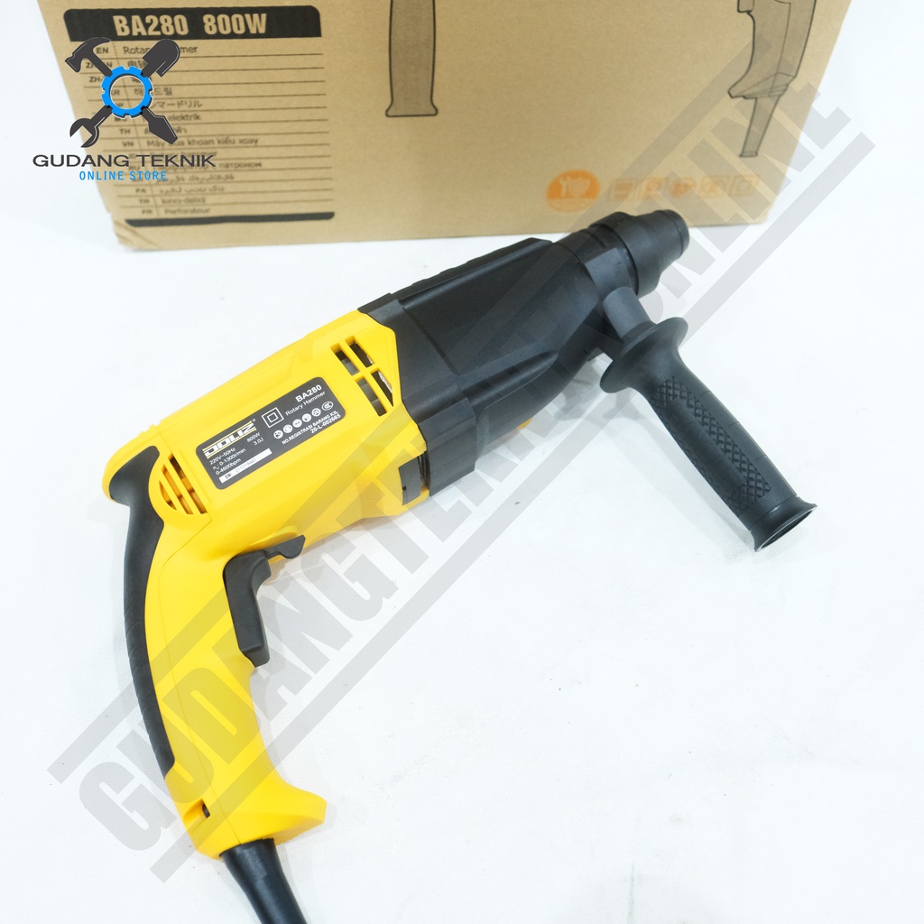 Rotary Hammer 26mm DOLIZ BA280 / Mesin Bor Tangan Bobok Beton DOLIZ BA 280 3 Mode