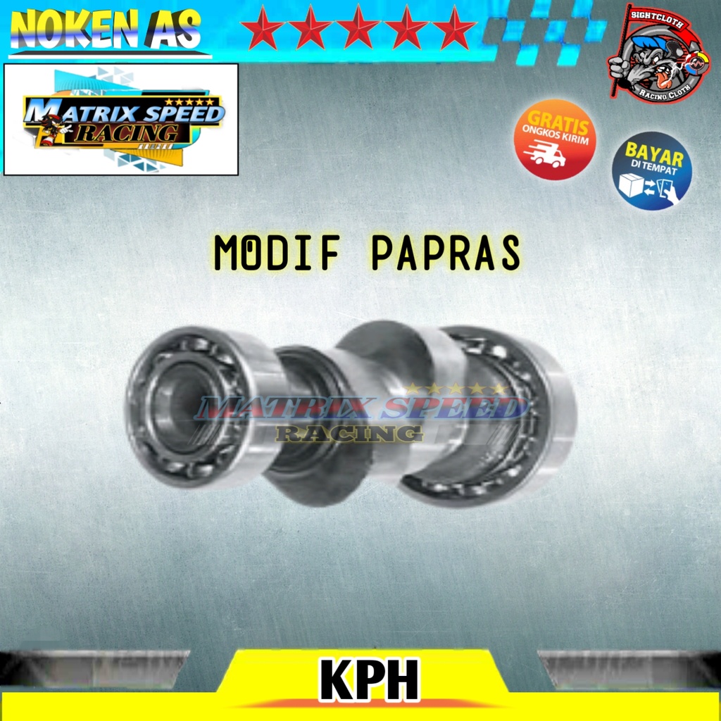 Noken as cam racing harian Supra x 125, kharisma, touring, trabas.