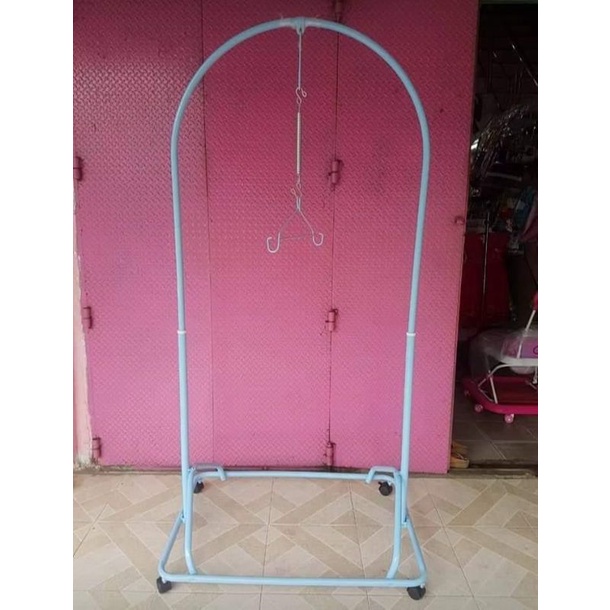 PRELOVED AYUNAN BAYI RANGKA TIANG BESI