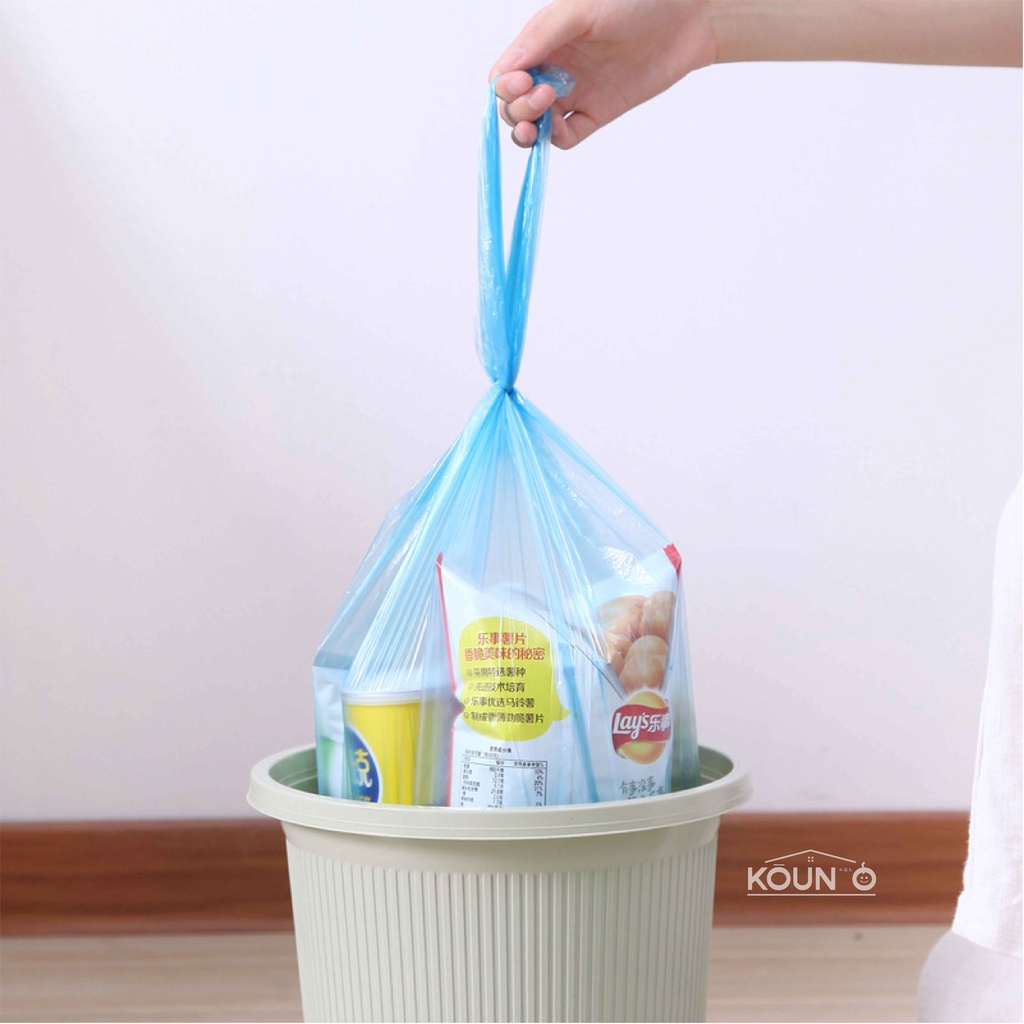 Kantong Plastik Sampah Roll Gulungan Perlengkapan Rumah Tangga Kresek Sampah Size 46x60 = Isi 20 Pcs