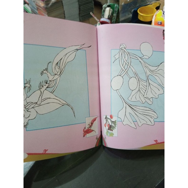 buku ayo kita mewarnai aneka bunga (19×28cm)