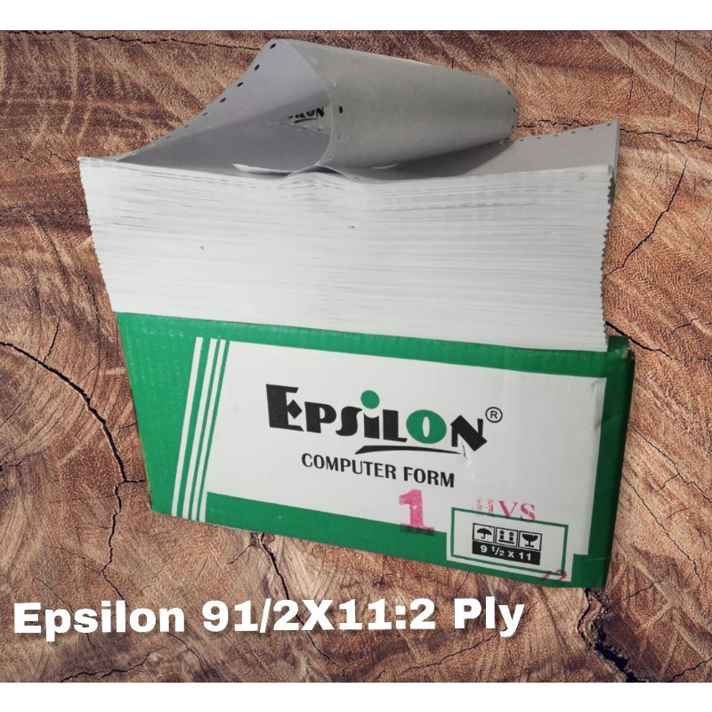 

Epsilon kertas Continious form 91/2x11:2 1 Ply Ncr