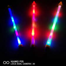 GROSIR Patroli Tongkat Stik Patroli Polisi Mainan Anak LED Stick Patrol LED 3 Lampu 45 Cm / Tongkat 