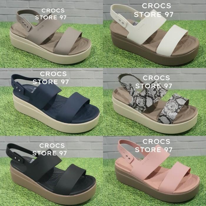 CROCS BROOKLYN/CROCS WANITA/CROCS BROOKLYN MID TALI WEDGES ORIGINAL