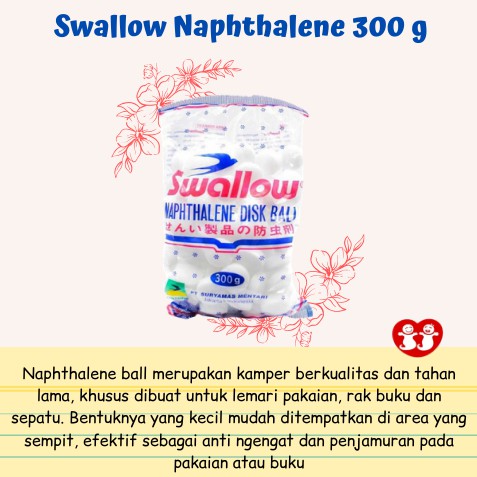 Swallow Naphthalene 300 gr