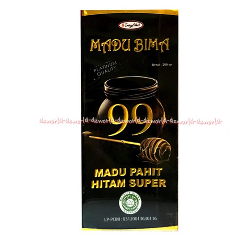 

Madu Bima 99 Madu Pahit Hitam Super Imago Sehat 200gr Untuk Gula Darah