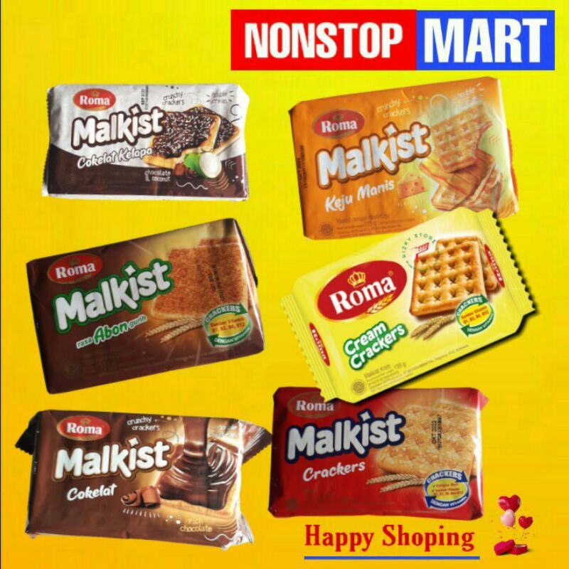 

MALKIST Roma Biskuit all varian 100-135gr