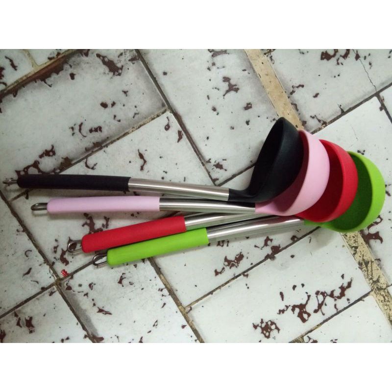 irus silicon gagang stainless irus warna irus serbaguna