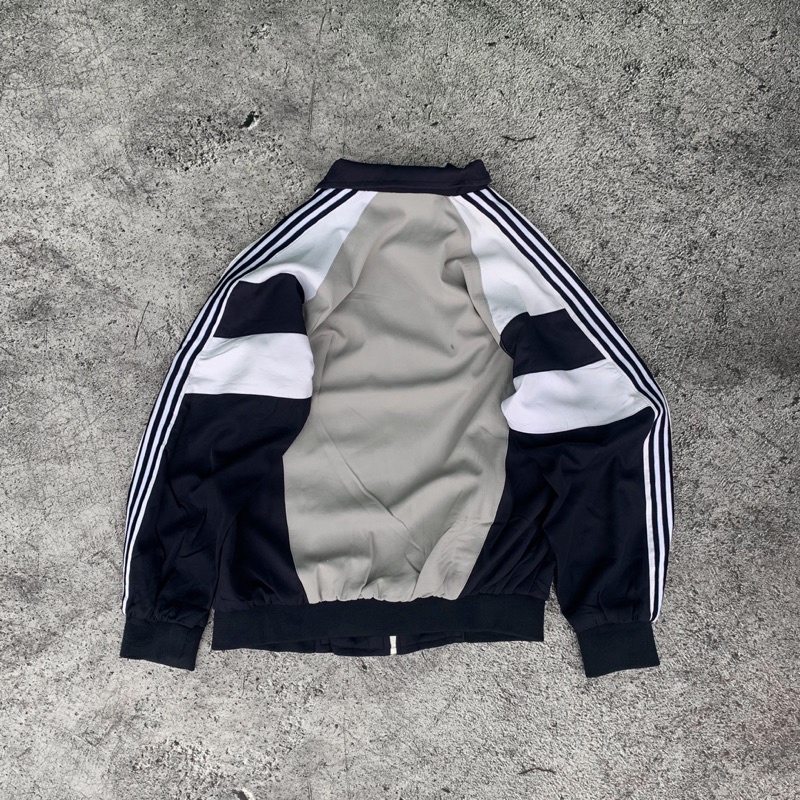 Vtg Basic Sports Jacket❗THRIFT❗Jaket Vintage Parasut Colorblock, Harrington Varsity Windbreaker Colo