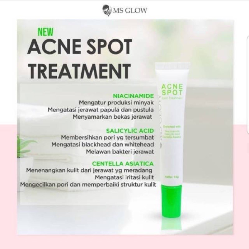 MS GLOW TREATMENT SPOT ACNE SPOT / DARK SPOT / PORE AWAY