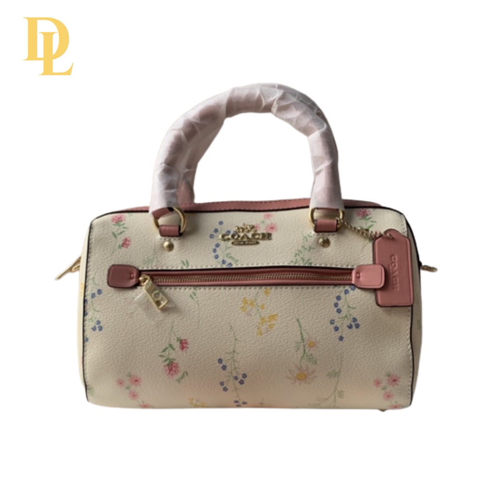Coach Rowan Satchel With Spaced Wildflower Print (C3100)