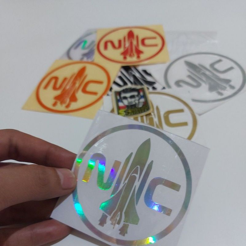 

Sticker Nasa Nic Bulat Cutting