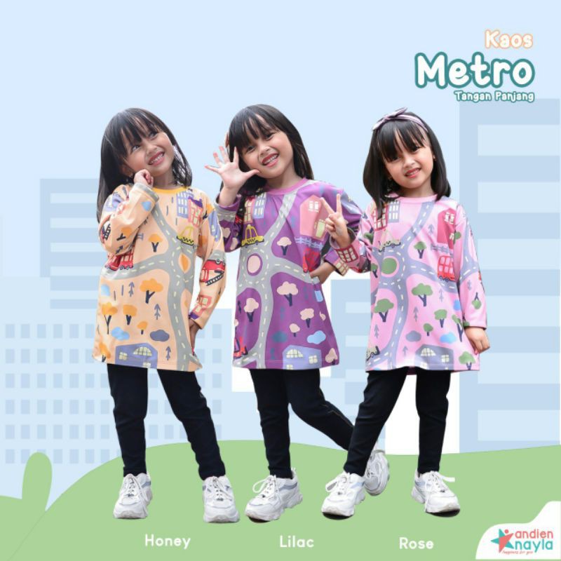 [Puby] KAOS METRO PANJANG BY ANDIEN NAYLA