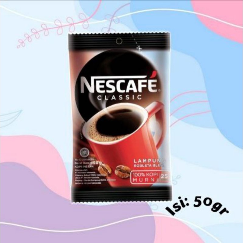 

nescafe classic 50gr kopi bubuk