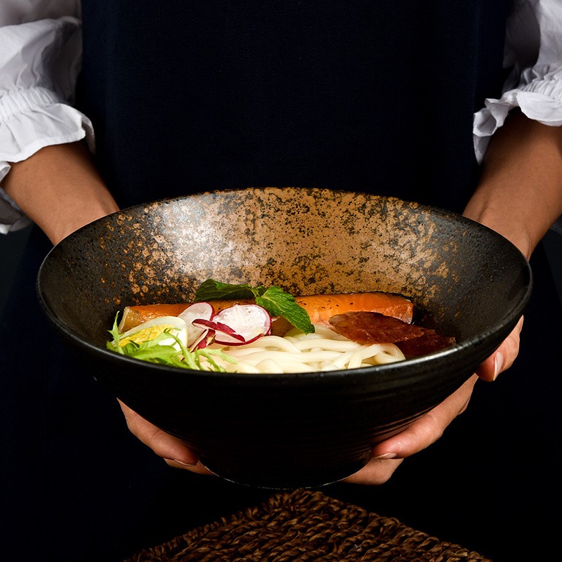 Japanese Hat Shape Bowl Mangkuk Mi Ramen Jepang Mangkuk Desain Inovasi Baru