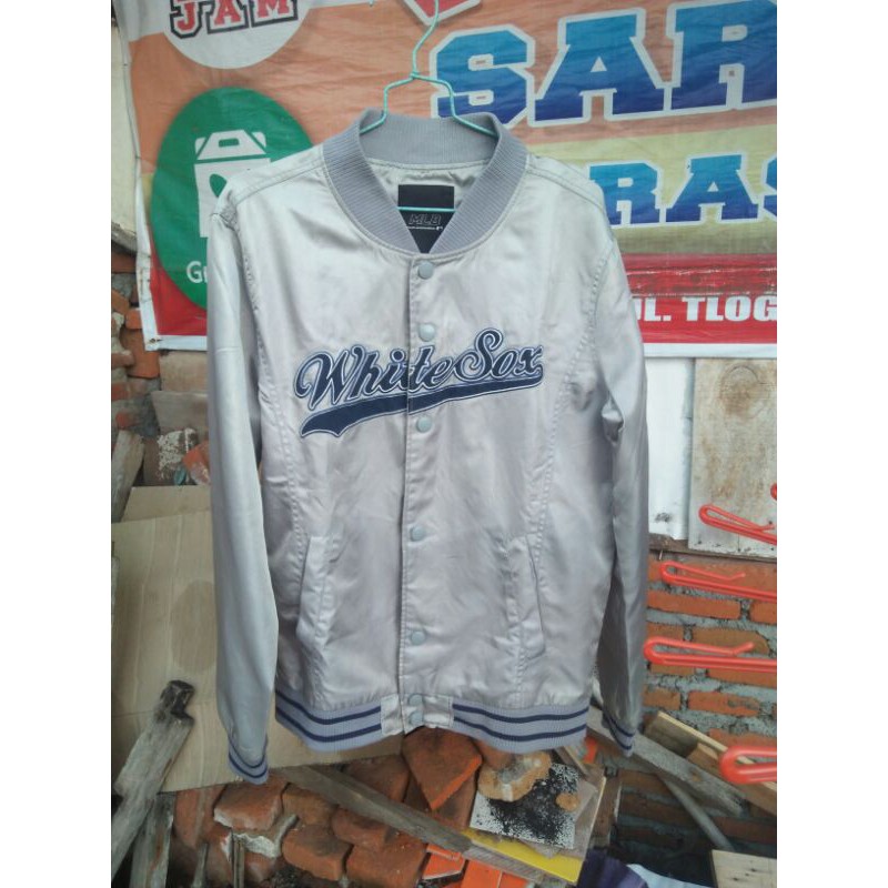 MLB white sox varsity jacket