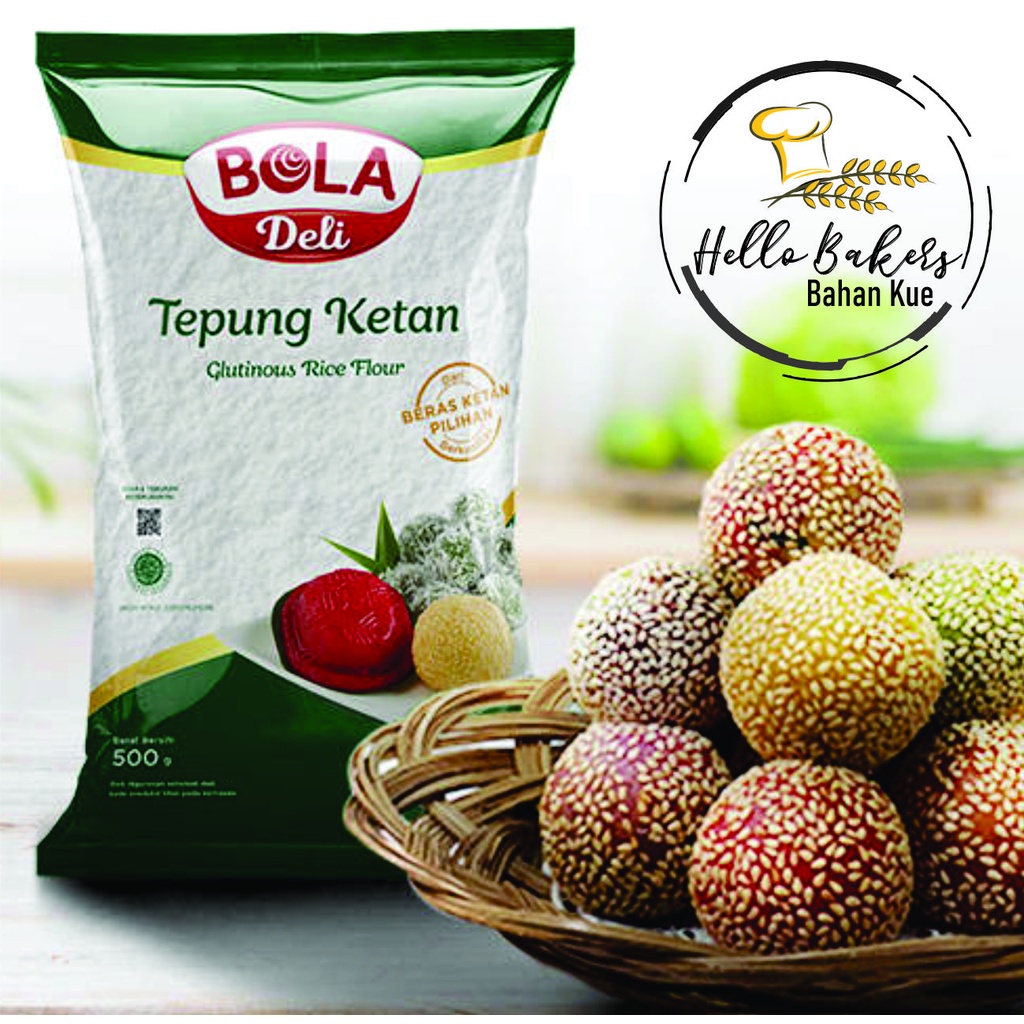 

TEPUNG KETAN PUTIH 500GR BOLA DELI / TEPUNG KETAN PUTIH / TEPUNG BOLA DELI