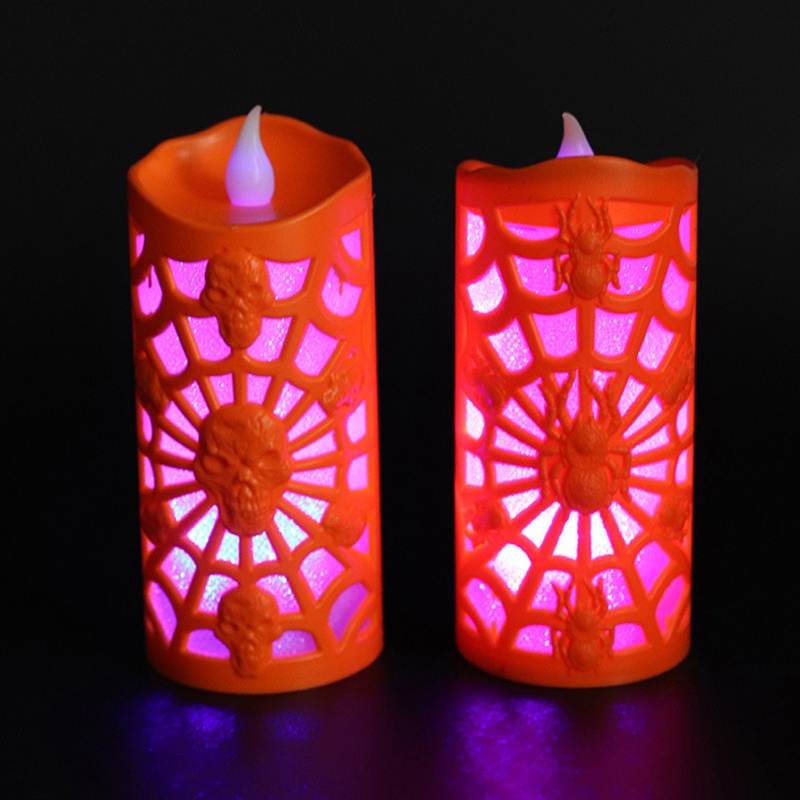Lilin Led Tema Halloween Untuk Dekorasi Rumah Hantu