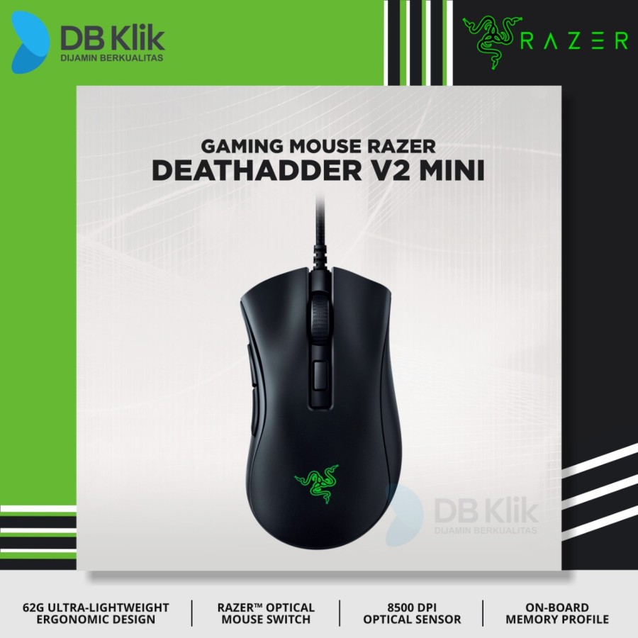 Mouse Gaming RAZER DeathAdder V2 Mini I Wired 8500 DPI Ultra-Lightweight