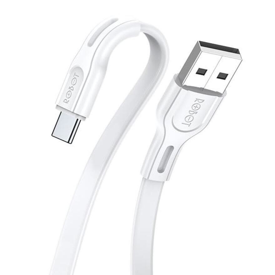 ROBOT Kabel Data TYPE-C RDC100S 2.4A White 100CM