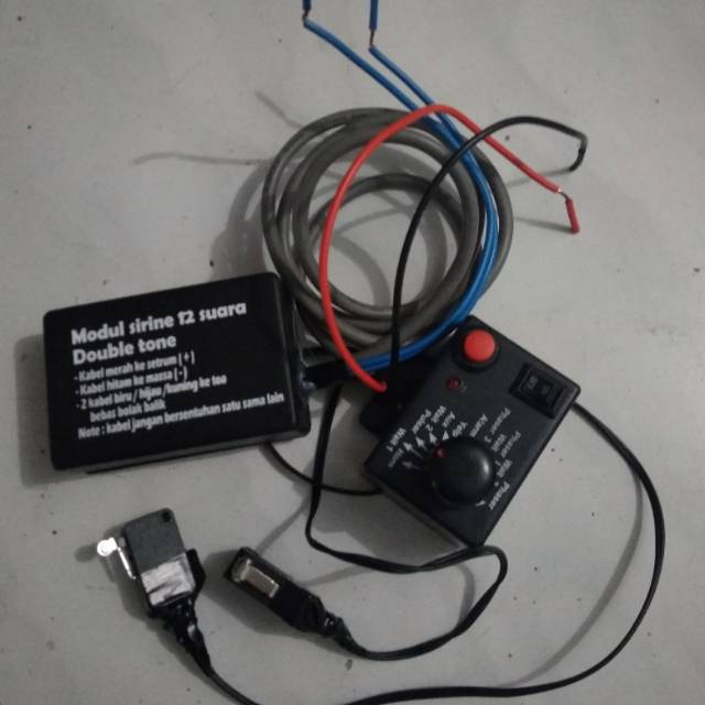Modul sirine patwal 12 suara double tone
