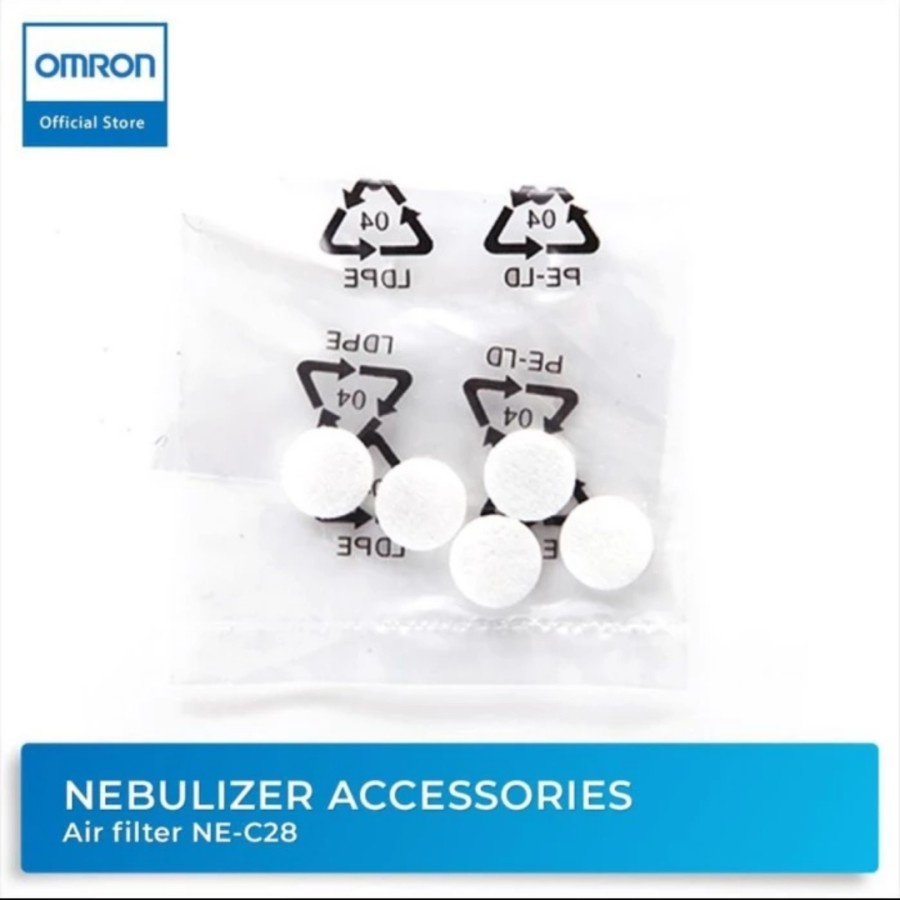 Sparepart Nebulizer Omron Selang Nebulizer Air Filter Nebulizer NE-C28