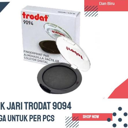 

Big Sale - Trodat Stempel sidik jari 9094 / stempel notaris 愛