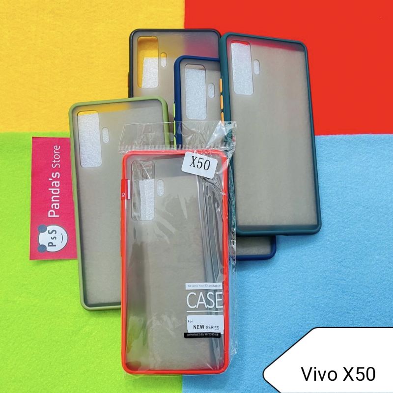 Case Vivo X50 My choice softcase Original Dove Oil [Premium]