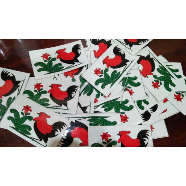 

Stiker Helm Ayam Mangkok