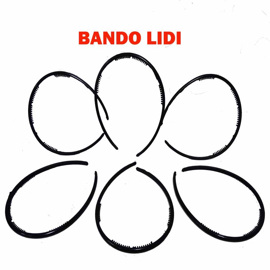 Sekawanmart Bando Lidi / Bando Hitam Berbahan Plastik Lentur TERMURAH!! (031035)