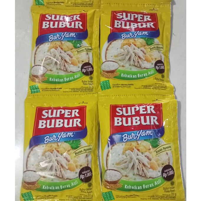 

Super Bubur Buryam 1 renceng