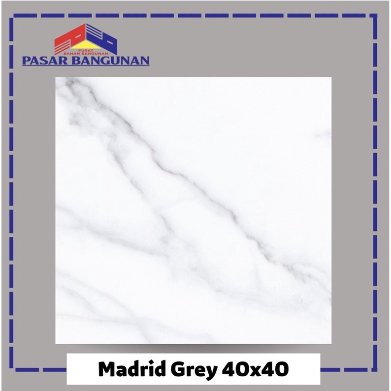 Keramik Asia Madrid Grey 40x40 KW A